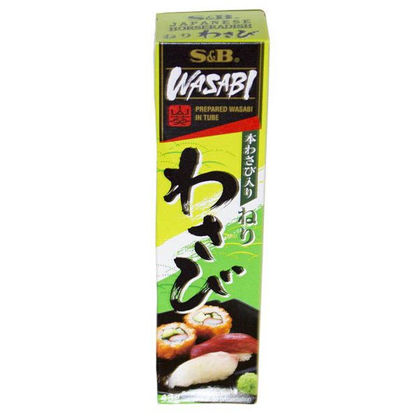 Wasabi preparado en tubo