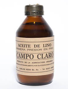 Aceite de Lino Campo Claro x 1/4 lt