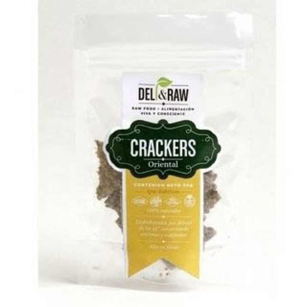 CRACKERS DELI & RAW Oriental x 90gr INDIGO