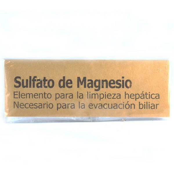 Sulfato de magnesio (p/limpieza hepatica) 4 dosis