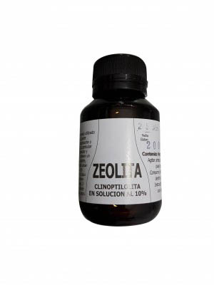 Zeolita (solucion al 10%) x 200cc