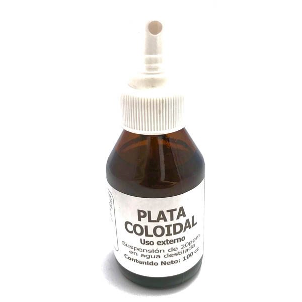 Plata coloidal 20 ppm