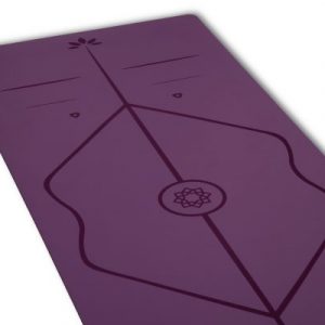 Yoga Mat Sukha - Superior c/ alineación VIOLETA