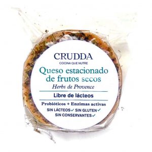 Queso de Caju Hierbas Provenzales - CRUDDA