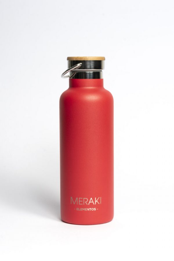Botella de agua térmica Meraki - Fuego