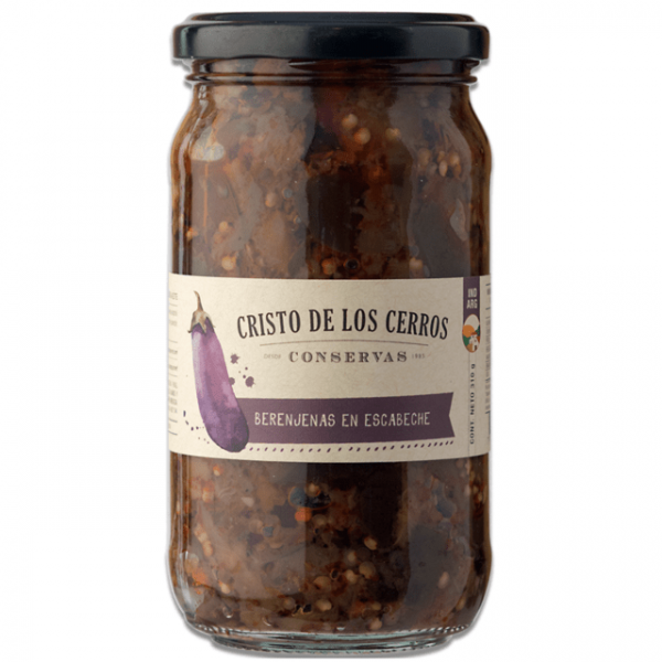 Berenjenas en Escabeche - Cristo de los Cerros x 310gr