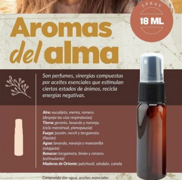 Aromas del Alma x 18ml TIERRA (ciclo menstrual)
