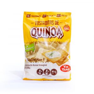 Tostaditas de Quinoa sin tacc Yin Yang x 120gr