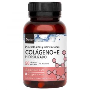 Colágeno Hidrolizado + Vitamina E x 50 cápsulas - Natier
