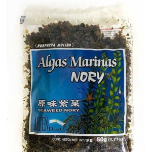 Algas Nori (Porphyrea tenera) escama x 50grs