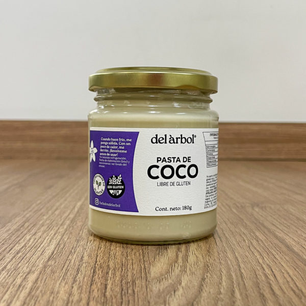 Pasta de Coco 180gr - del Arbol