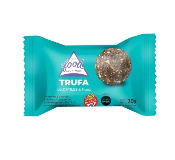 Trufa de dátiles y nuez x 20grs - The Food Alchimist